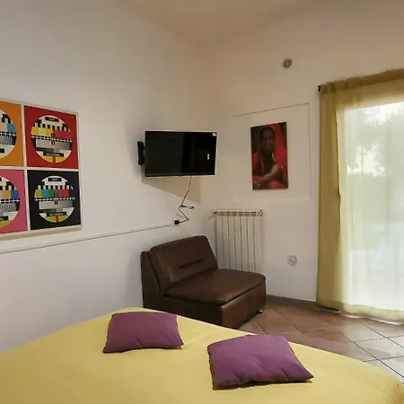 Apartmán La Casetta Con Giardino Al Pigneto *