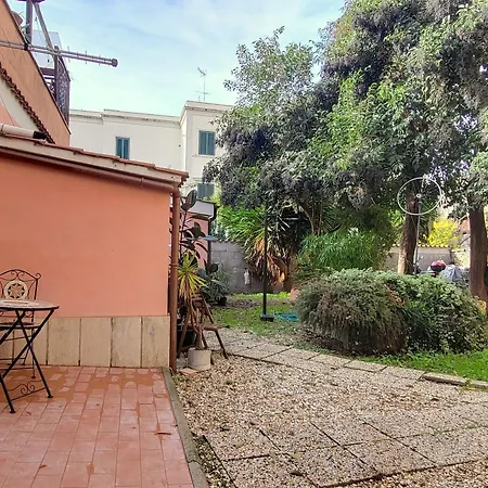 Apartmán La Casetta Con Giardino Al Pigneto *