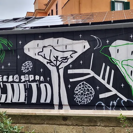 Apartmán La Casetta Con Giardino Al Pigneto *